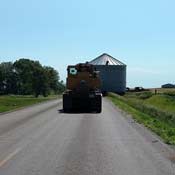 Bin Halo set up and lifting a grain bin