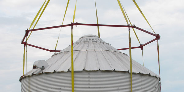 Bin Halo slideshow moving grain bin